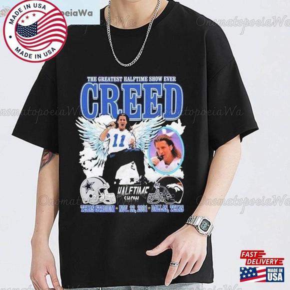 Other - The Greatest Halftime Show Ever Creed Shirt  Music Concert Tee